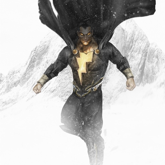 DC PAGE PUNCHERS BLACK ADAM 3” Figure ENDLESS WINTER SPECIAL #1 - Picture 7 of 7